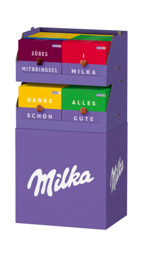 64 1St Pg Milka Sag es mit Milka Mix QB 