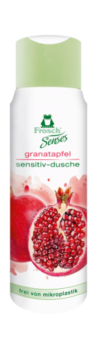 6 300ml Fl Frosch Duschgel Senses Granatapfel 