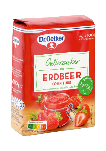21 500gr Pg Dr. Oetker Gelierzucker Erdbeer 