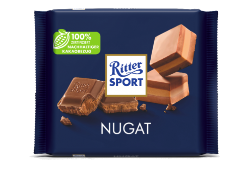 13 100g Ta Ritter Sport Nugat 