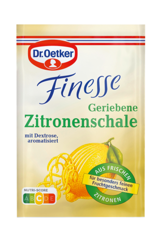 24 3St Pg Dr. Oetker Aroma Finesse Zitronenschale gerieben 6g 