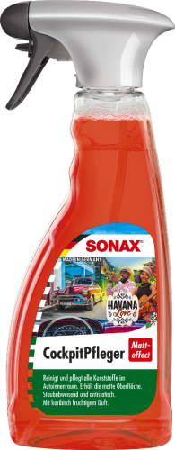 6 500ml Fl Sonax CockpitPfleger Havana 