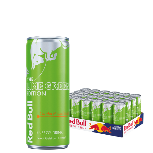 24 0.25l Ds Red Bull Lime Green Edition Curuba Holunderblüte EWP 