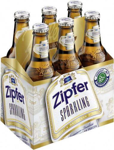 4 6/0.25MP Zipfer Sparkling Flasche > 