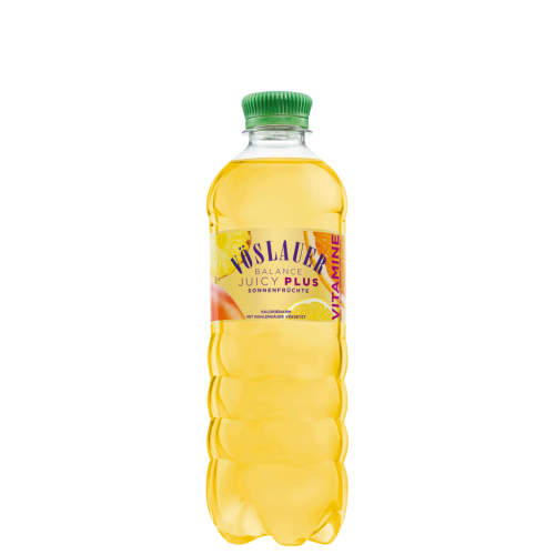 12 0.50l Fl Vöslauer Balance Juicy Plus Sonnenfrüchte PET EWP 