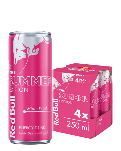 6 4/0.25MP Red Bull Summer Edition White Peach EWP 