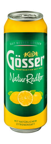 24 0.50l Ds Gösser Naturradler Zitrone Dose EWP 