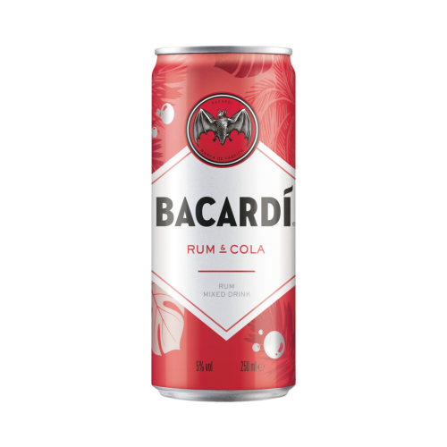 12 0.25l Ds Bacardi & Cola 5% 