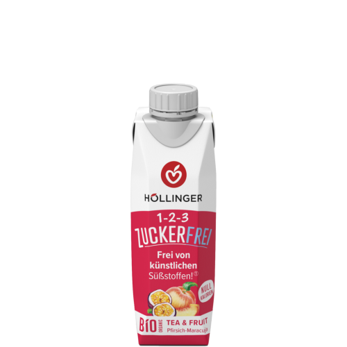 15 0.30l Pg Höllinger 1-2-3 Zuckerfrei Pfisich Marakuja  