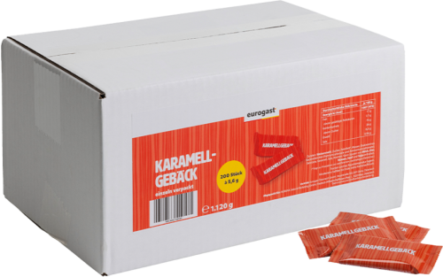 1 200St Pg Eurogast Karamellgebäck 