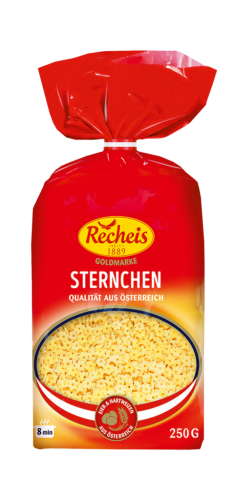 10 250g Pg Recheis Goldmarke Sternchen 