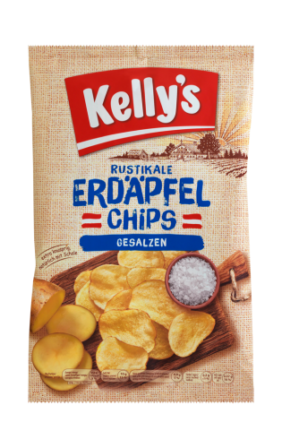 20 100g Pg Kelly´s Rustikal Erdäpfelchips gesalzen 