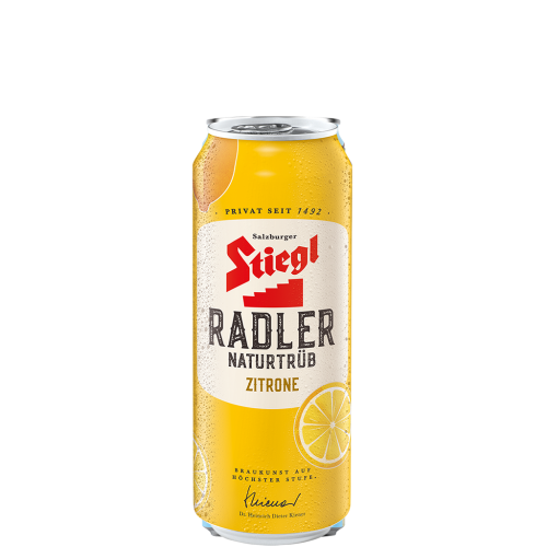 24 0.50l Ds Stiegl Radler Zitrone Naturtrüb EWP 