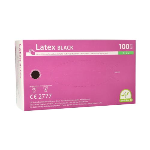 1 100St Pg Einmal Handschuhe Latex L (10) 
