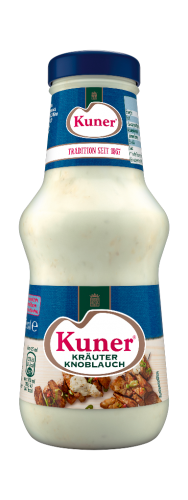 6 250ml Fl Kuner Sauce Kräuter-Knoblauch 