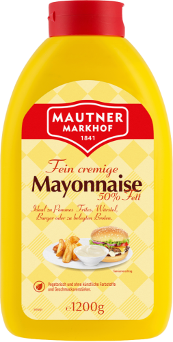 1 1.20kg Fl Mautner Mayonnaise 50% 