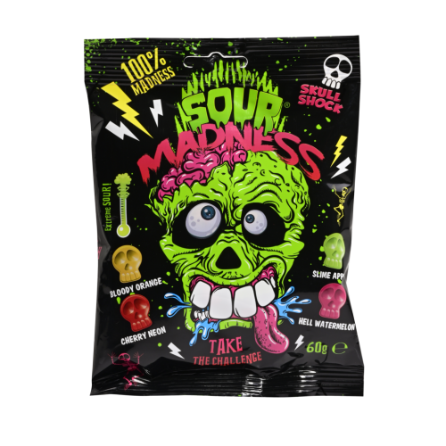 10 60gPg Sour Madness Bonbon Mix  