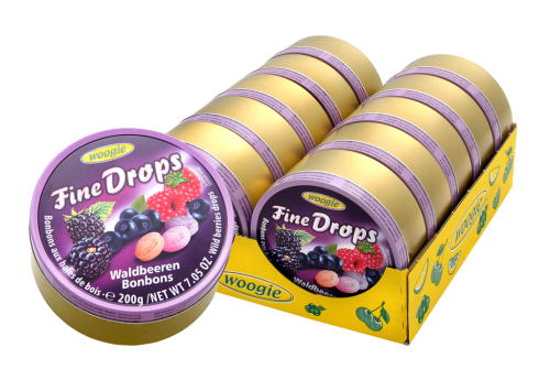10 200g Ds Woogie Fine Drops Waldbeere 