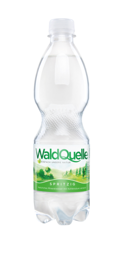 12 0.50l Fl Waldquelle Mineralwasser spritzig PET EWP 