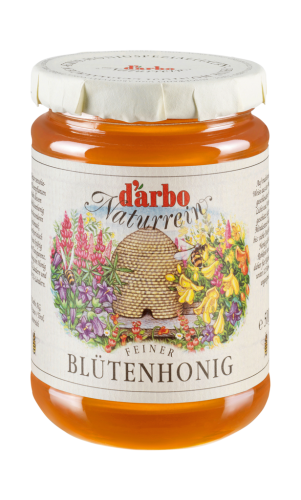 6 500gr Gl Darbo Blüten-Honig naturrein 