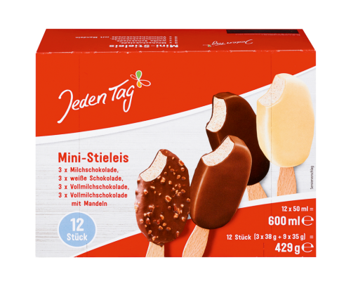 6 12 St Pg TKK Jeden Tag Mini Stieleis 