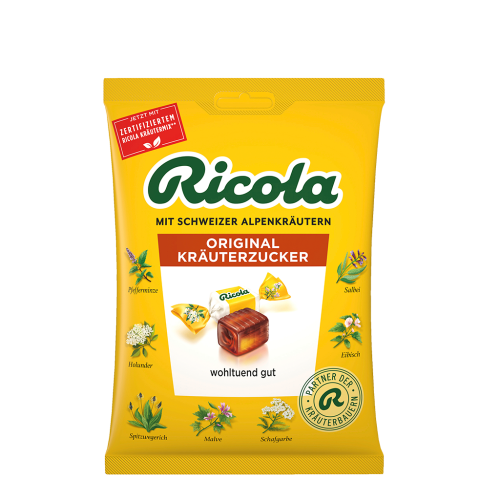 16 75g Bt Ricola Original Kräuterzucker 