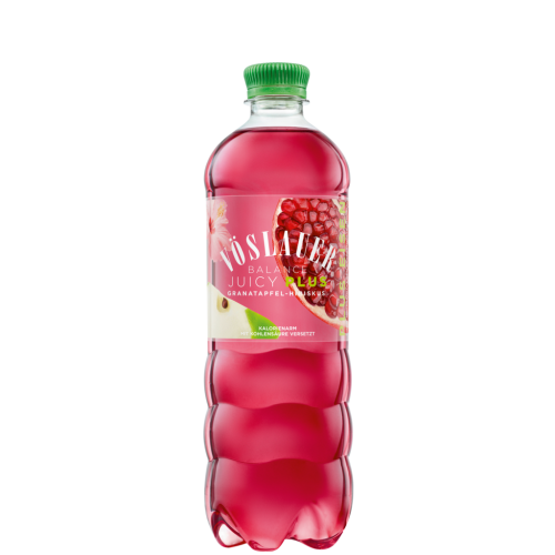 6 0.75l Fl Vöslauer Balance Juicy Plus Granatapfel Hibiskus + Eisen PET EWP 