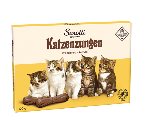 10 100g Pg Sarotti Katzenzungen Vollmilch  