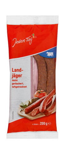 1 200grPg Jeden Tag Landjäger (10) 