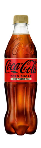 24 0.50lFl Coca Cola Zero, Zero Koffein PET 