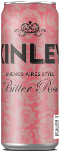 24 0,33lDs Kinley Bitter Rose 