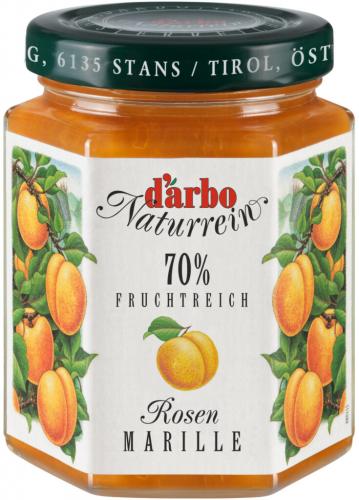 6 200g Gl Darbo Frruchtreich Rosenmarillen Konfitüre 