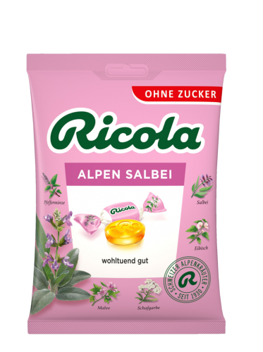 18 75g Bt Ricola Salbei zuckerfrei 