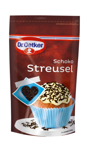 10 100gr Pg Dr. Oetker Decor Schoko Streusel 