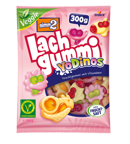 10 300g Pg Nimm2 Lachgummi Veggies YoDinos  