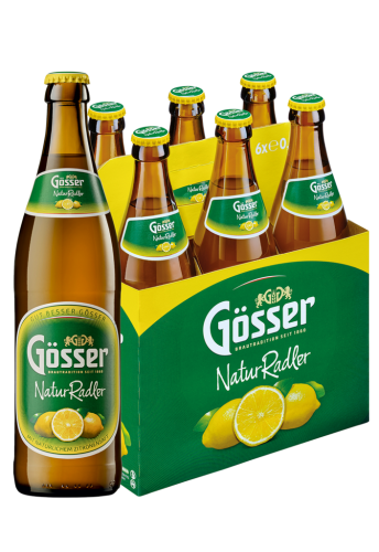 3 6/0.50MP Gösser Naturradler Zitrone MW 