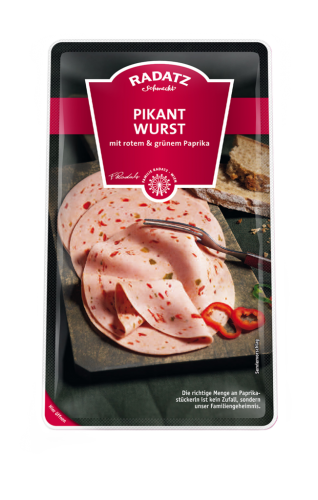 5 150g Pg Radatz Pikantwurst geschnitten 