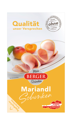 5 100g Pg Berger Mariandlschinken geschnitten 