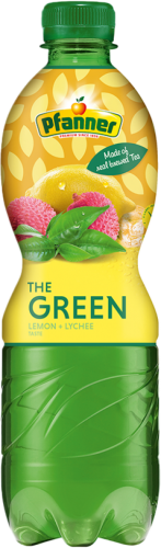 12 0.50l Fl Pfanner Grüner Tee Zitrone Lychee PET EWP 