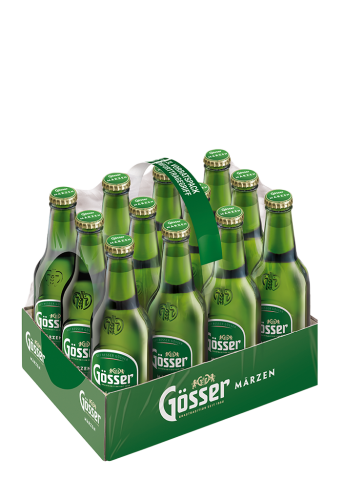 12 0.33l Fl Gösser Märzen +Tragegriff EW 