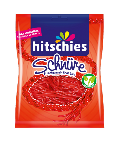 15 125g Pg Hitschies Schnüre Erdbeer 