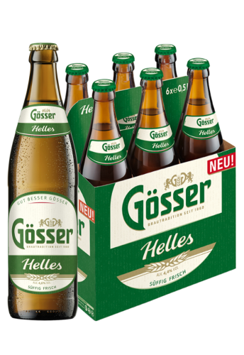 3 6/0.50MP Gösser Helles MW 