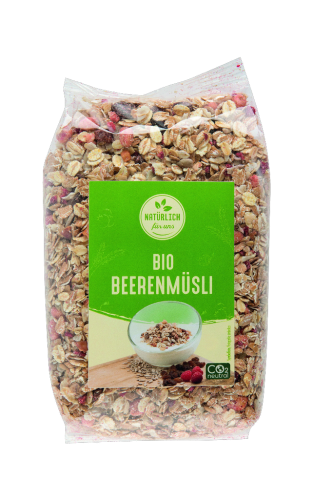 10 500g Pg Natürlich für uns Beerenmüsli BIO 