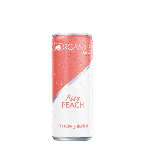 24 0.33l Ds Red Bull Organics Fizzy Peach BIO EWP 
