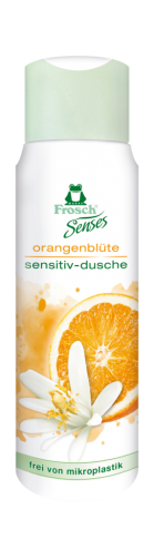 6 300ml Fl Frosch Duschgel Senses Orangenblüte 