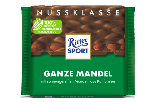 11 100g Ta Ritter Sport Ganze Mandel 