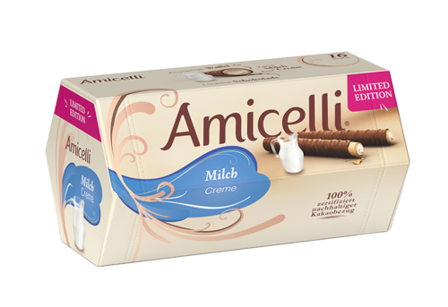 8 200g Bt Ritter Sport Amicelli Milchcreme 