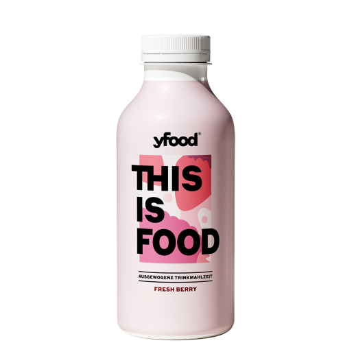 6 0.50l Fl yfood Trinkmahlzeit Fresh Berry 