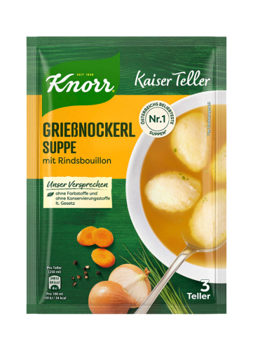 14 62g Pg Knorr Kaiserteller Griessnockerlsuppe 