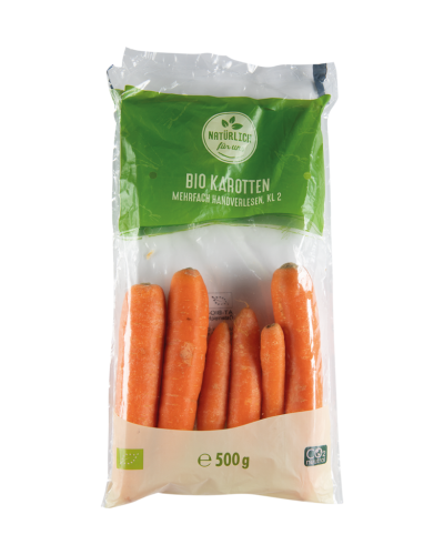 1 500g Pg Natürlich für uns BIO Karotten 
